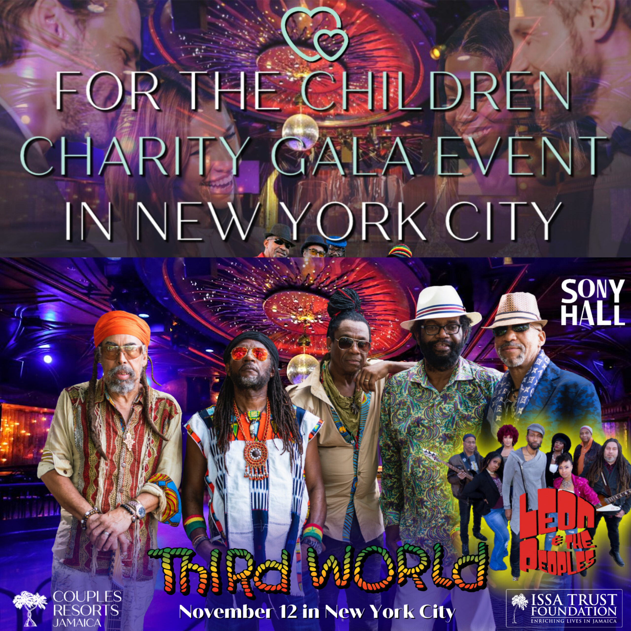 For The Children Charity Gala featuring: Third World and Leon & The Peoples