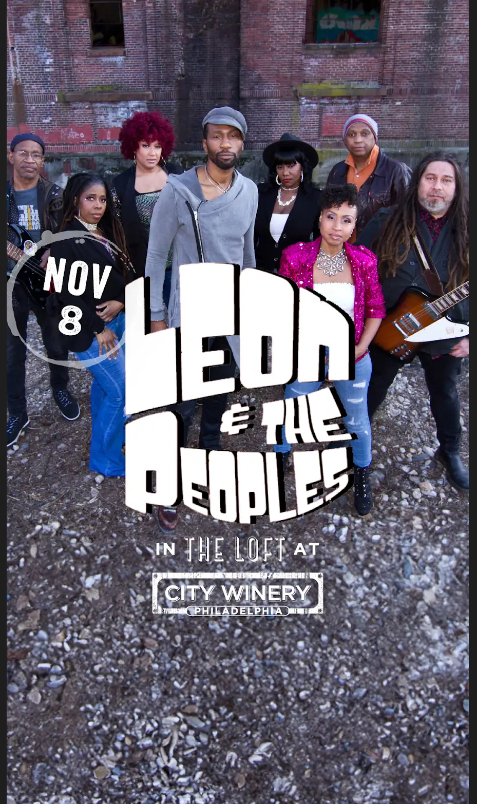 City Winery Philadelphia presents Leon & The Peoples