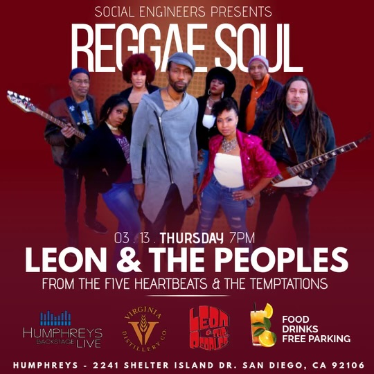 Humphreys Back Stage LIVE Presents Leon & The Peoples